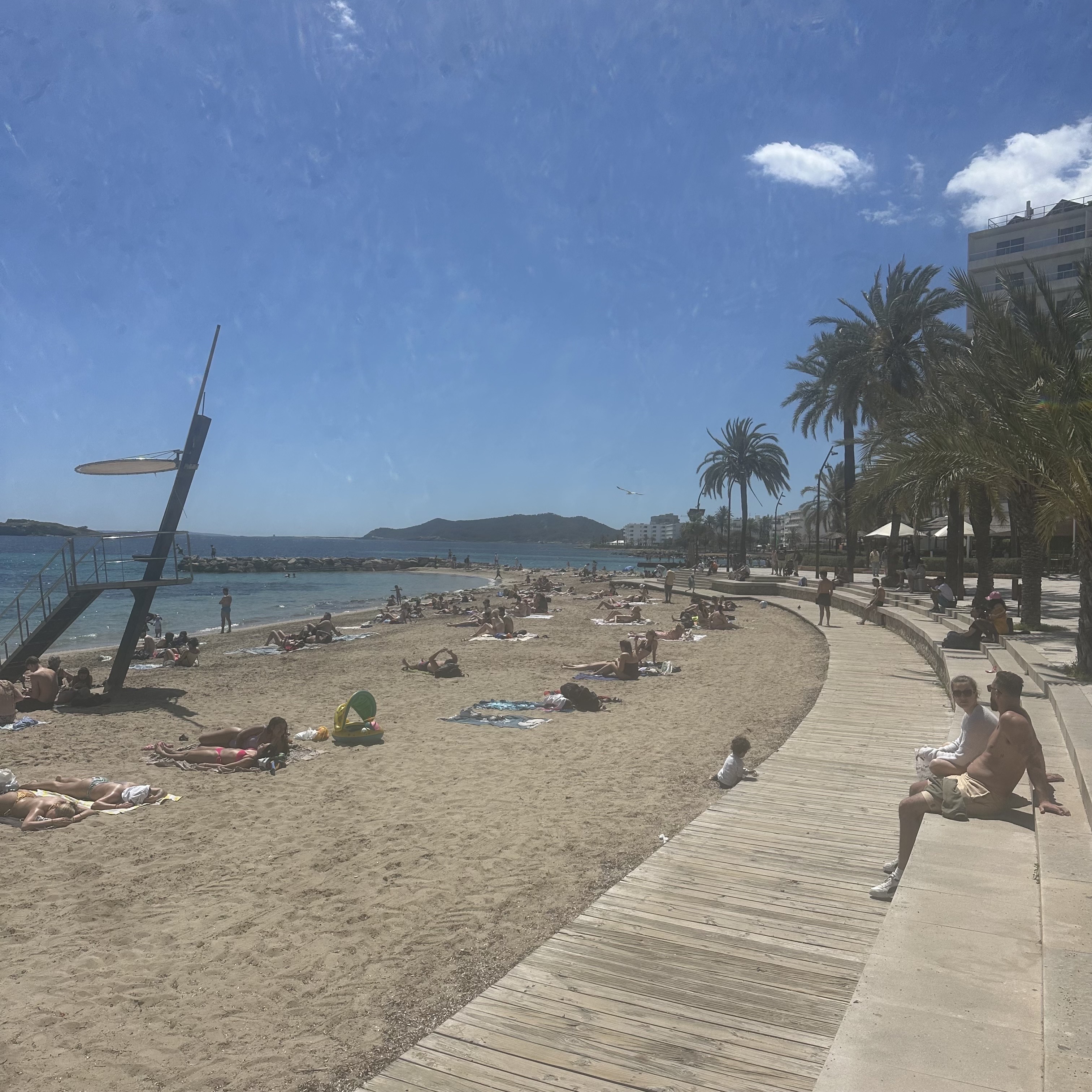 Figueretas Beach — Beach in Ibiza Town, Ibiza