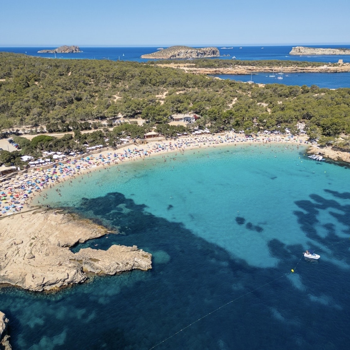 Cala Bassa Beach — Beach in San Josep, Ibiza