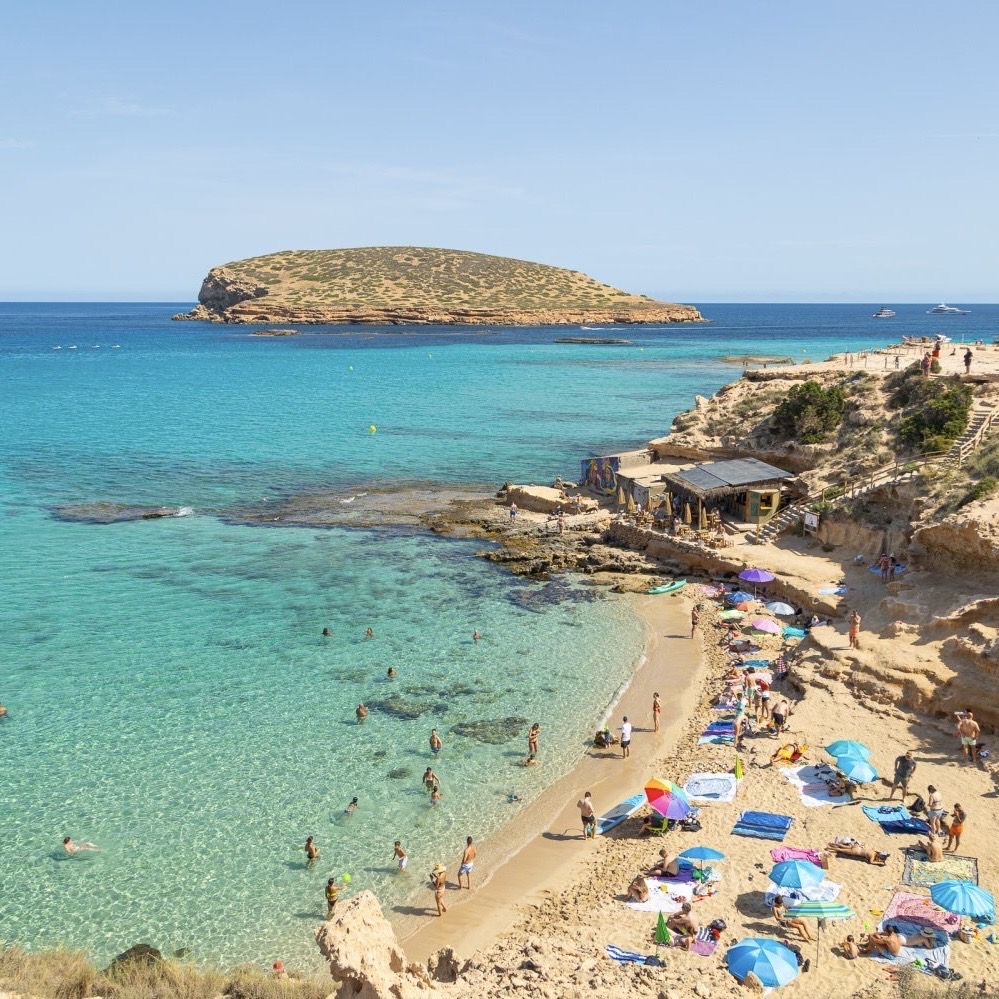 Cala Conta Beach — Beach in San Josep, Ibiza