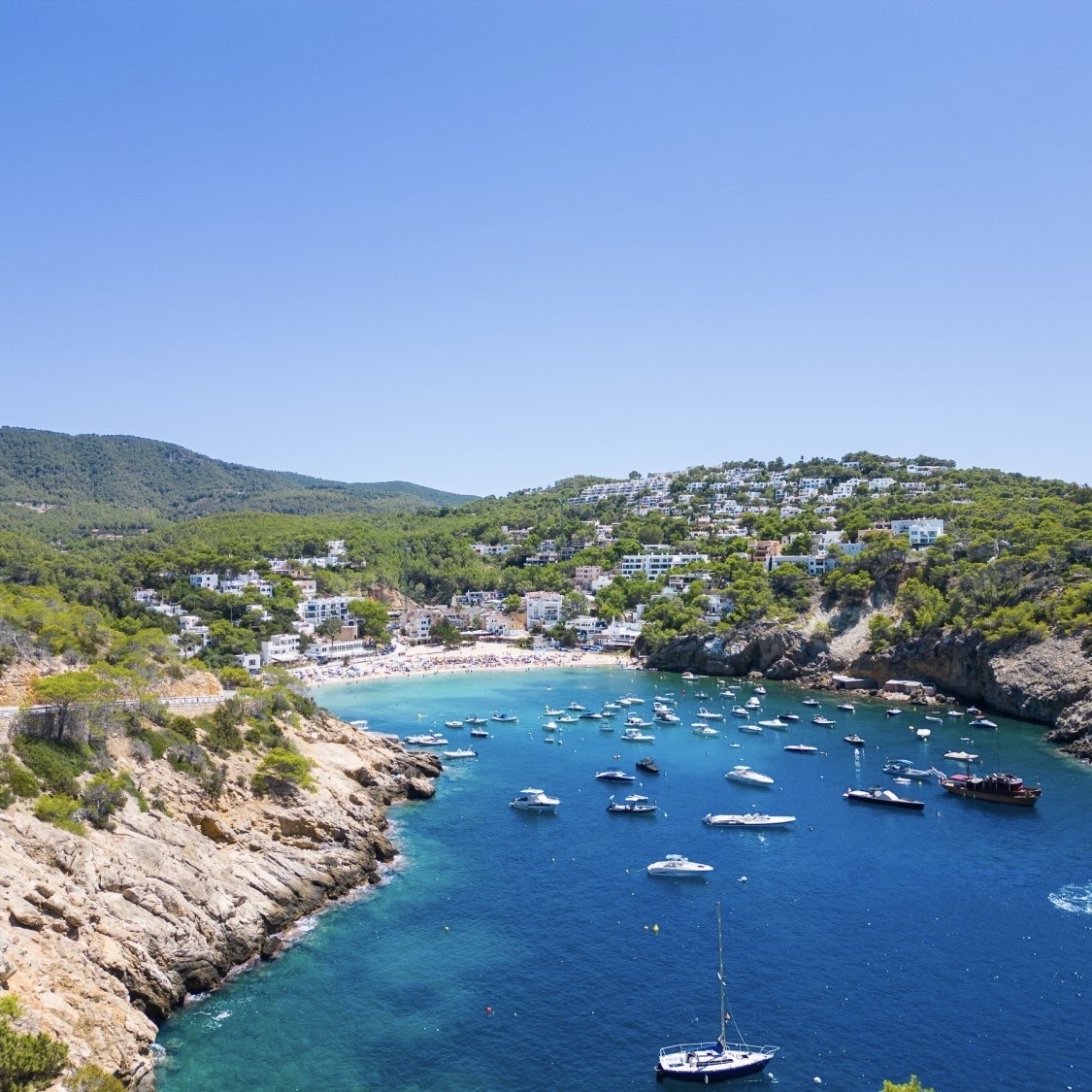 Cala Vadella Beach — Beach in San Josep, Ibiza